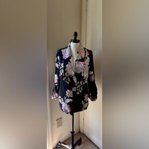 Chico’s Floral Blazer